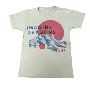 IMAGINE DRAGONS T-Shirt Small INTO THE NIGHT‎ Tour Dates Concert Live